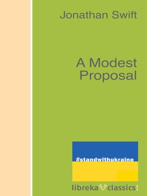 cover image of A Modest Proposal